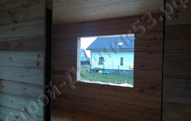 4 Брусовой дом проекту К-34 6×9, 94.5 м², Тульская область, Ясногорский район, к.п (23)